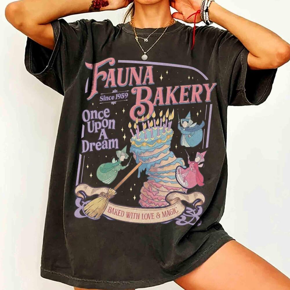 Retro Disney Sleeping Beauty Baked With Love And Magic Shirt